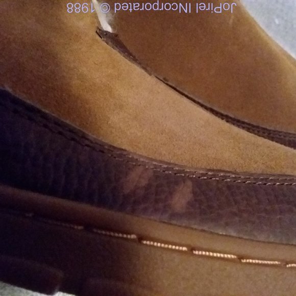 Eddie Bauer Suede Shearling Boot